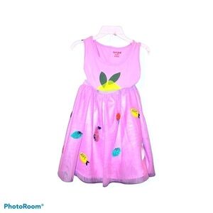 Cat and Jack Girls Pink Floral Top And Skirt NWOT Size Girls 14 XL